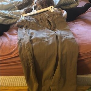 American Eagle Women’s Casual cargo Pants in Brown